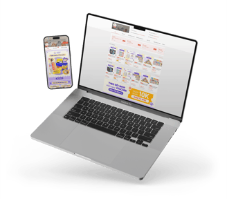 setup gian hàng shopee