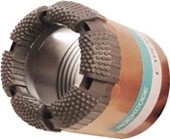 double dimple surface set bit