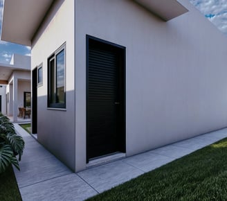 Projeto residencial moderno em Itu - Aborin Arquitetura