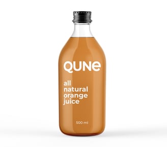 Qune Bottle Orange