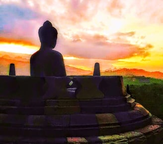 the Borobudur sunrise excursion