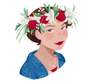 Head Drawing of Ania Szemiot