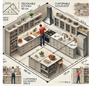 dapur ergonomis