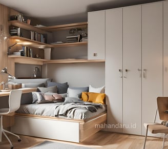 design kamar tidur minimalist