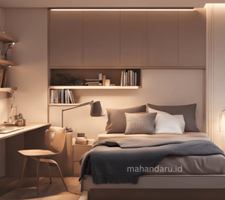 design tempat tidur minimalist