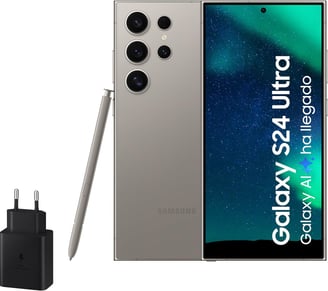 Samsung Galaxy s24 Ultra con cargador