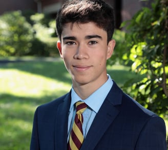 a man in a suit and tie, James Gates school picture