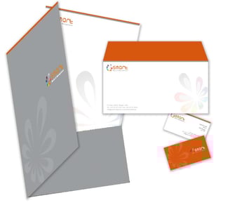 stationery, business cards, letter head, folder
