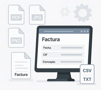 Automatización de Facturas para Contables y Asesores