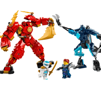 LEGO Kai's Elemental Fire Mech - NEW 2024