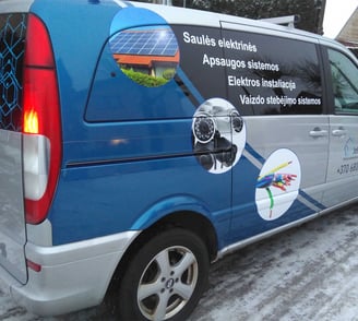 lipdukai automobiliams
