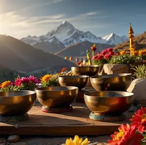 artículos del tiobet, cuencos tibetanos, mlas