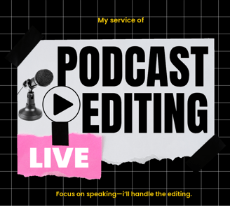 Podcast Editing - Audio service