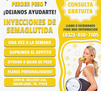 a promotion flyer for weight loss