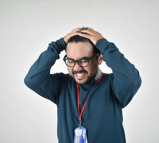 stressed manager before cleaning services