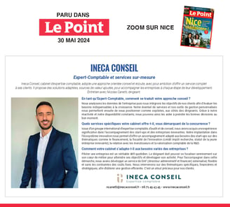 Article Le Point Ineca Conseil