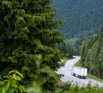 Truck driving