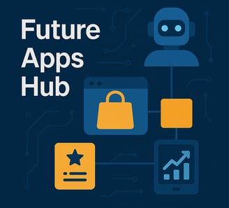 a robot with a padlock and a padlock on it with the words future