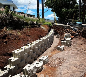 retaining wall masonry in honolulu, hawaii