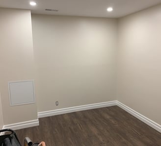 Basement Renovation - Bedroom