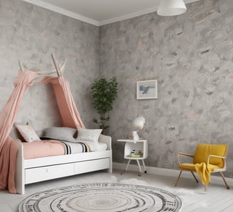 gray concrete wall inside building