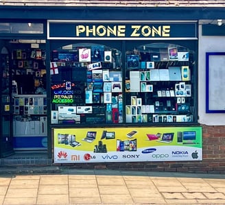 Phone Zone Rayleigh - storefront of a phone, tablet and laptop repair shop