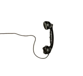 a telephone phone with a telephone receiver and a cord cord