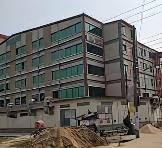 Fiza & Co. headquarters building – main office of the trusted food brand in Bangladesh, showcasing t