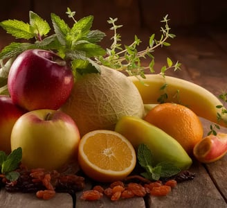 Une corbeille de fruits