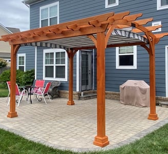 wood pergolas