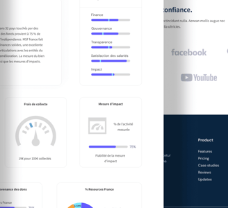 a website page with a bunch of different images