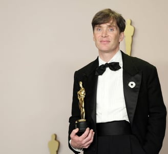 Cillian Murphy avec le Prix du meilleur acteur aux Oscars, pour Oppenheimer