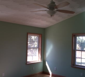 Swirl Ceiling Texturing Drywall Remodel