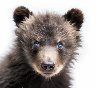 blue eyed bear