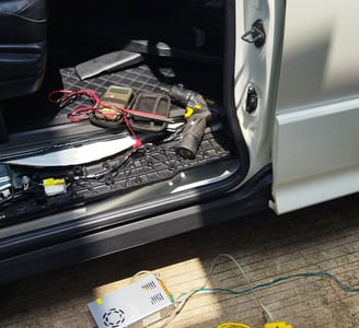 Service sliding door Toyota voxy 