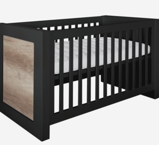Babykamer-inspiratie-zwart-kidsmill-hout-bedje