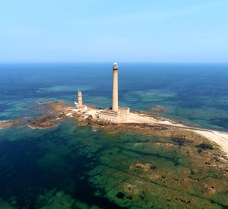 Drone Phare de Gatteville