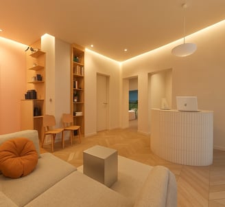 Dental clinic tenerife los gigantes reception