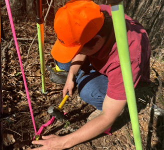 a man performing Residential Surveying