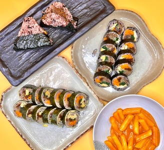 plats chef kimbap