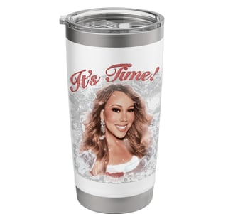 Mariah Carey Official It's Time Stainless Steel Insulated Tumbler