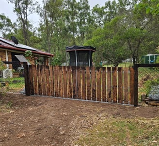 Solar Powered Electric Gate