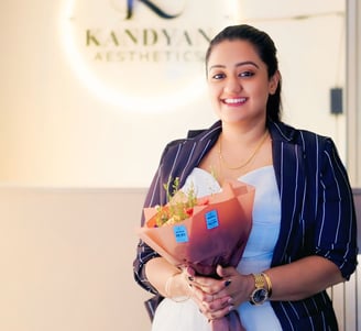 Oshadhi Padeniya, certified aesthetic beauty therapist and founder of Kandyan Aesthetics