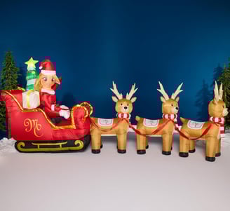 Mariah Carey Official Outdoor Lawn Inflatable Christmas Decoration