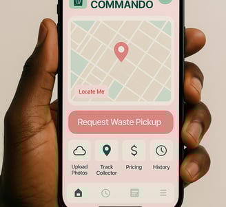 IPhone app interface