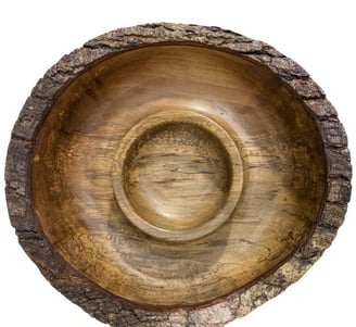 Natural Edge Liquid Amber (Bark on) 320 x 90