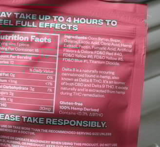 a packet of food that includes a packet of food