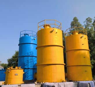 FRP ACID STORAGE TANKS