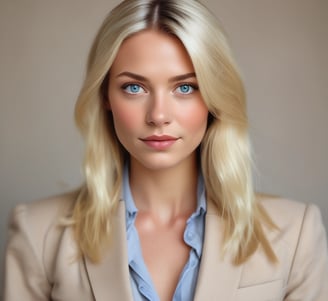 man wearing blue suit