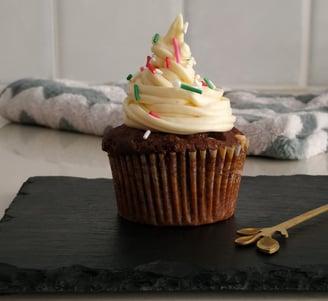 cupcake with frosting